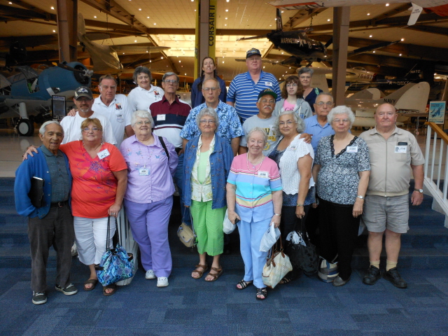 USS Algol Reunion group at the National Naval Aviation Museum