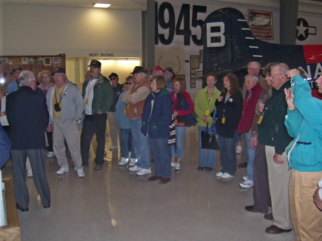 Special tour at the National Museum of Naval Aviation