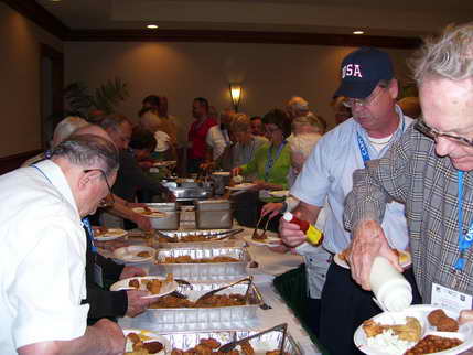 Fish fry at the Springhill Suites