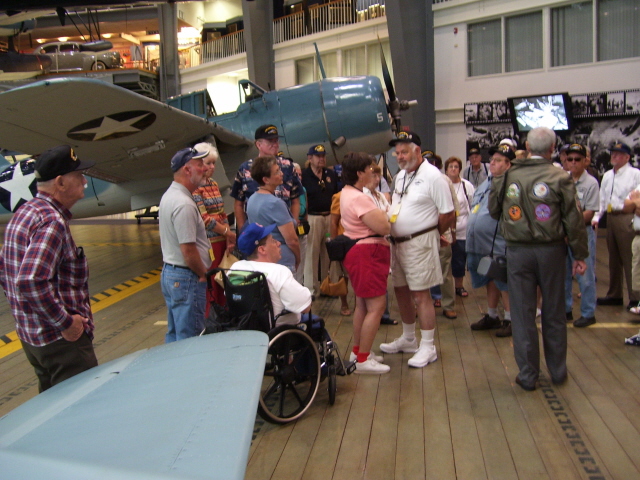Tour at the National Naval Aviation Museum